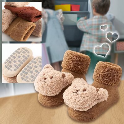 Неплъзгащи се бебешки чорапи | TEDDYFEET